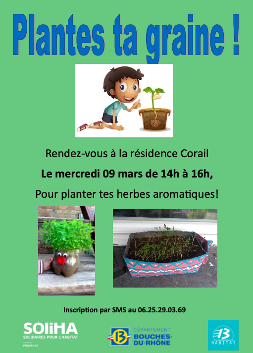 Plante ta graine